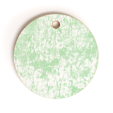 Amy Sia Crackle Batik Sage Cutting Board Round