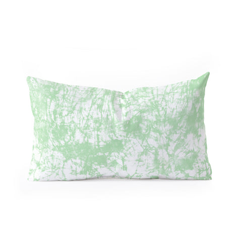 Amy Sia Crackle Batik Sage Oblong Throw Pillow