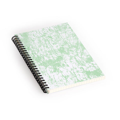 Amy Sia Crackle Batik Sage Spiral Notebook