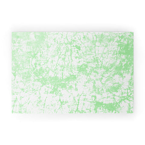 Amy Sia Crackle Batik Sage Welcome Mat