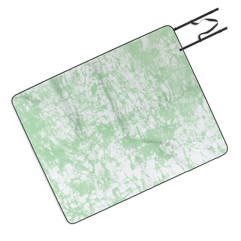Amy Sia Crackle Batik Sage Picnic Blanket