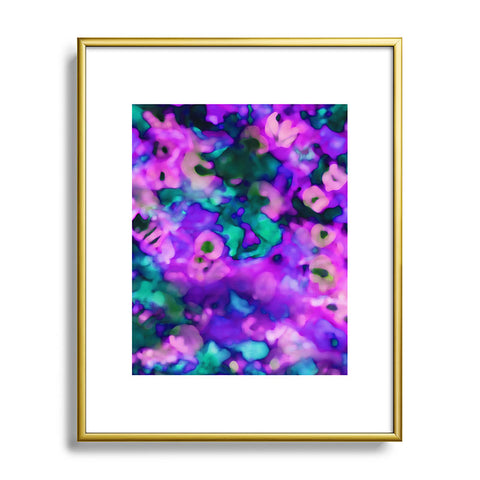 Amy Sia Daydreaming Floral Metal Framed Art Print