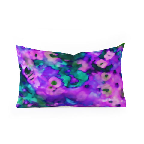 Amy Sia Daydreaming Floral Oblong Throw Pillow