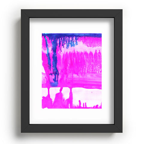 Amy Sia Dip Dye Hot Pink Recessed Framing Rectangle
