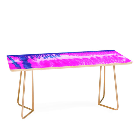 Amy Sia Dip Dye Hot Pink Coffee Table