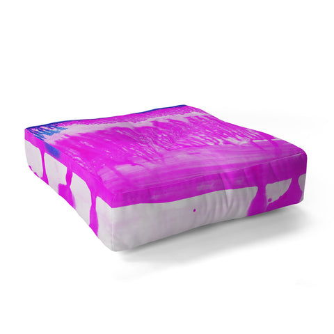 Amy Sia Dip Dye Hot Pink Floor Pillow Square