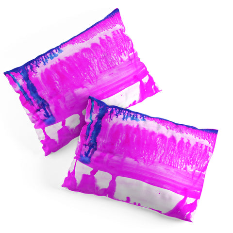 Amy Sia Dip Dye Hot Pink Pillow Shams