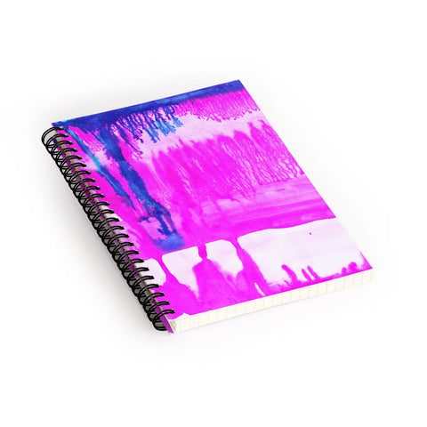 Amy Sia Dip Dye Hot Pink Spiral Notebook