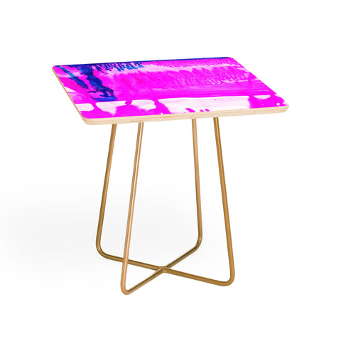Amy Sia Dip Dye Hot Pink Side Table