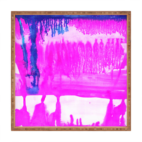 Amy Sia Dip Dye Hot Pink Square Tray