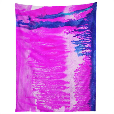 Amy Sia Dip Dye Hot Pink Tapestry