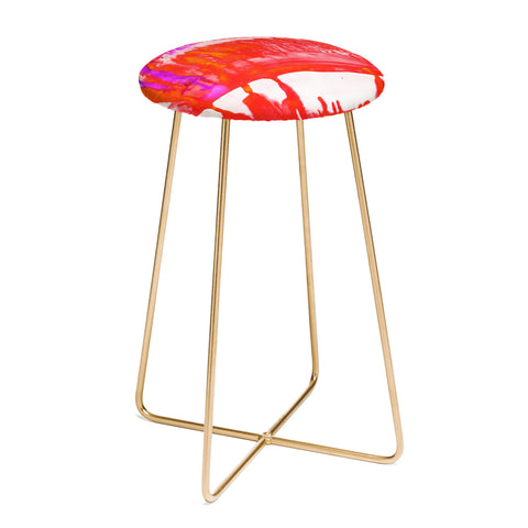 Amy Sia Dip Dye Tangelo Counter Stool