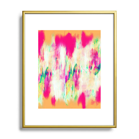 Amy Sia Electric Haze Metal Framed Art Print