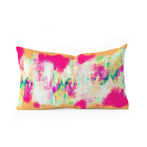 Amy Sia Electric Haze Oblong Throw Pillow