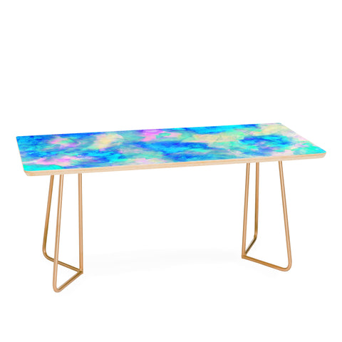 Amy Sia Electrify Ice Blue Coffee Table