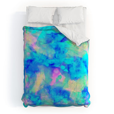 Amy Sia Electrify Ice Blue Comforter