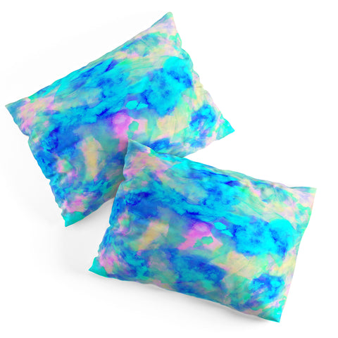 Amy Sia Electrify Ice Blue Pillow Shams