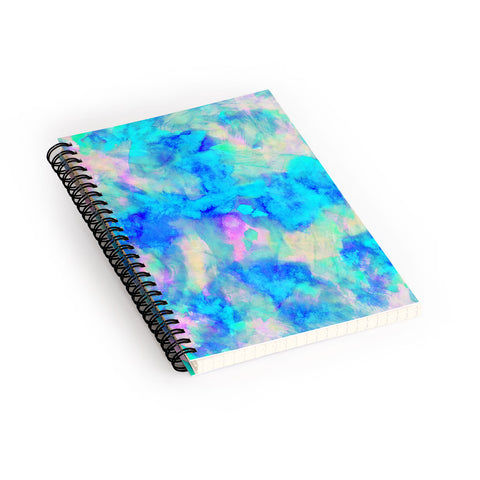 Amy Sia Electrify Ice Blue Spiral Notebook