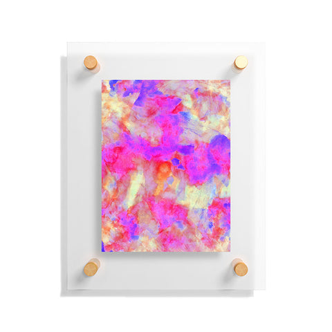 Amy Sia Electrify Pink Floating Acrylic Print