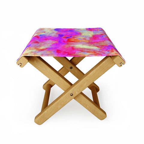 Amy Sia Electrify Pink Folding Stool
