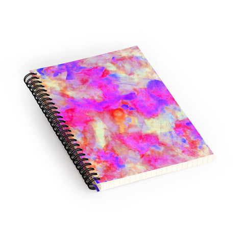 Amy Sia Electrify Pink Spiral Notebook