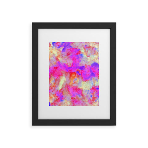 Amy Sia Electrify Pink Framed Art Print