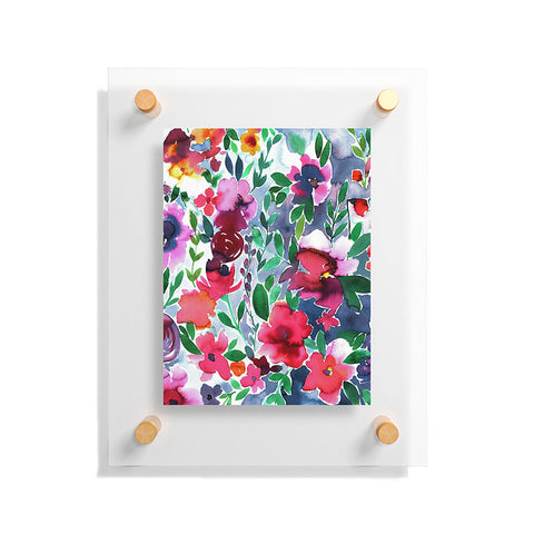 Amy Sia Evie Floral Floating Acrylic Print