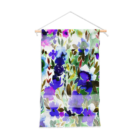 Amy Sia Evie Floral Olive Wall Hanging Portrait