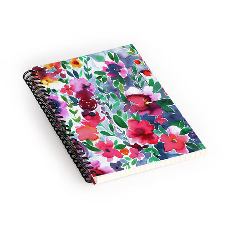 Amy Sia Evie Floral Spiral Notebook