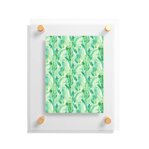 Amy Sia Fern Palm Green Floating Acrylic Print