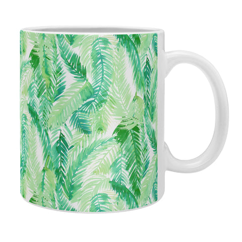 Amy Sia Fern Palm Green Coffee Mug