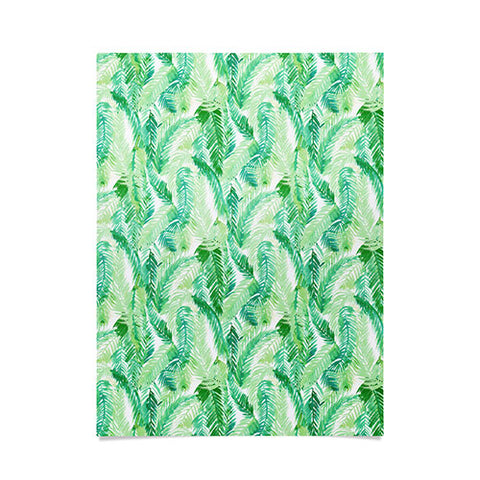 Amy Sia Fern Palm Green Poster