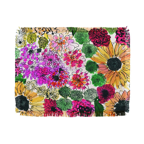 Amy Sia Fiore Throw Blanket