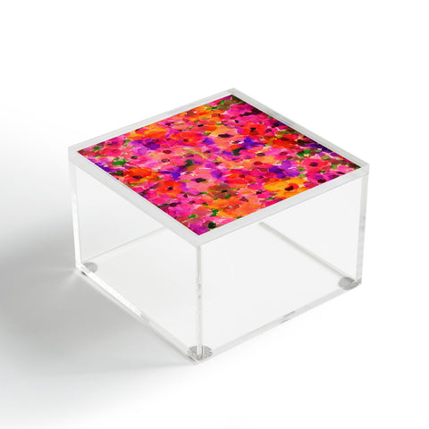 Amy Sia Fleur Rouge Acrylic Box