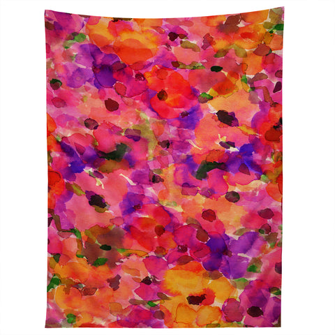 Amy Sia Fleur Rouge Tapestry