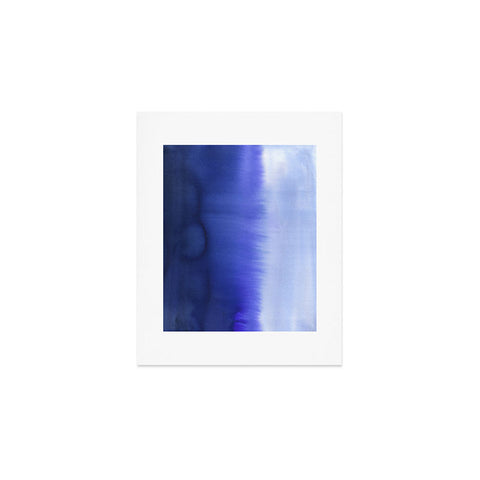 Amy Sia Flood Blue Art Print