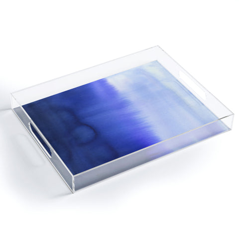 Amy Sia Flood Blue Acrylic Tray