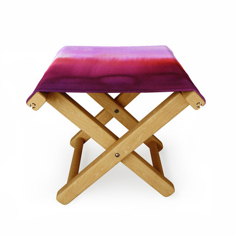 Amy Sia Flood Red Folding Stool