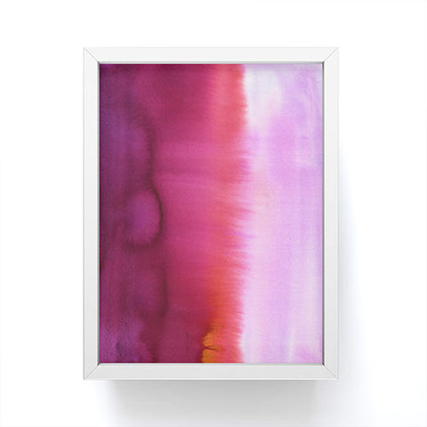 Amy Sia Flood Red Framed Mini Art Print