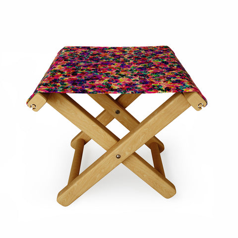 Amy Sia Floral Explosion Folding Stool