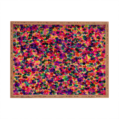 Amy Sia Floral Explosion Rectangular Tray