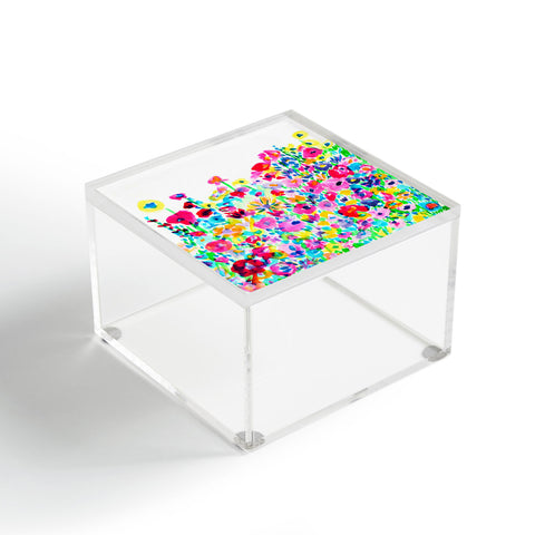 Amy Sia Flower Fields Pink Acrylic Box