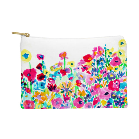 Amy Sia Flower Fields Pink Pouch