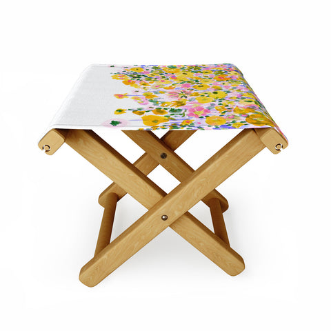 Amy Sia Flower Fields Sunshine Folding Stool