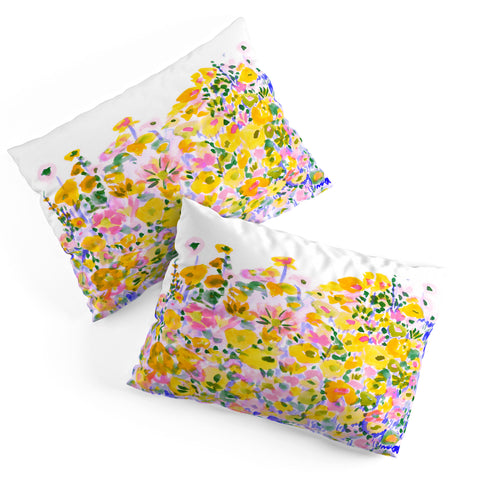 Amy Sia Flower Fields Sunshine Pillow Shams