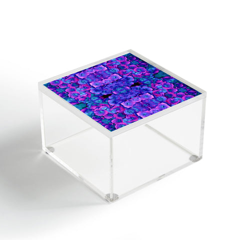 Amy Sia Future Floral Blue Acrylic Box
