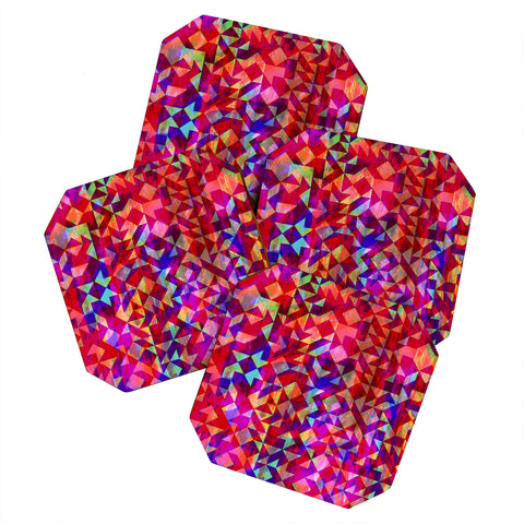 Amy Sia Geo Gem Coaster Set