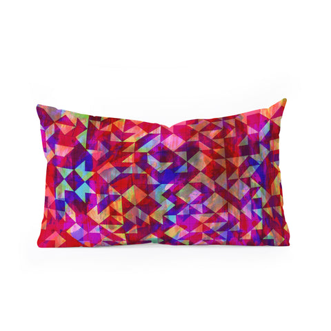 Amy Sia Geo Gem Oblong Throw Pillow