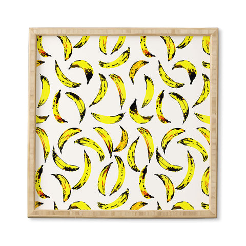 Amy Sia Go Bananas Framed Wall Art