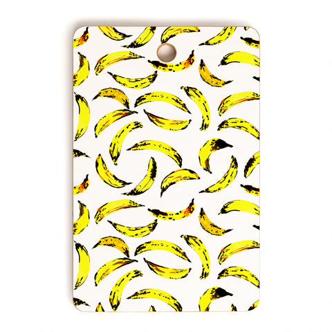 Amy Sia Go Bananas Cutting Board Rectangle
